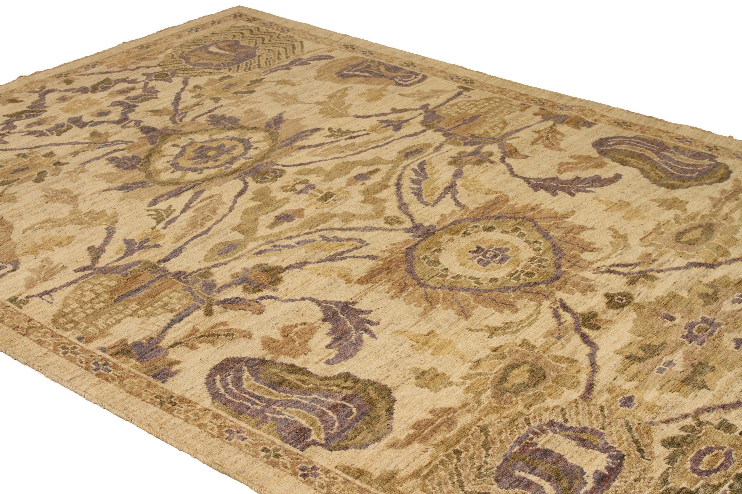 Sultanabad Area Rugs Circa 1990 - 54086 im Zustand „Hervorragend“ im Angebot in Dallas, TX
