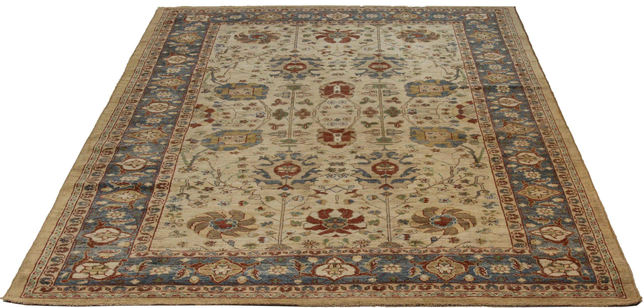 Entdecken Sie die Eleganz dieses einzigartigen Sultanabads, das sich durch wunderschöne Handwerkskunst auszeichnet. Dieses exklusive Design, das mit viel Liebe zum Detail entworfen wurde, ist perfekt, um Ihren Raum zu verschönern.