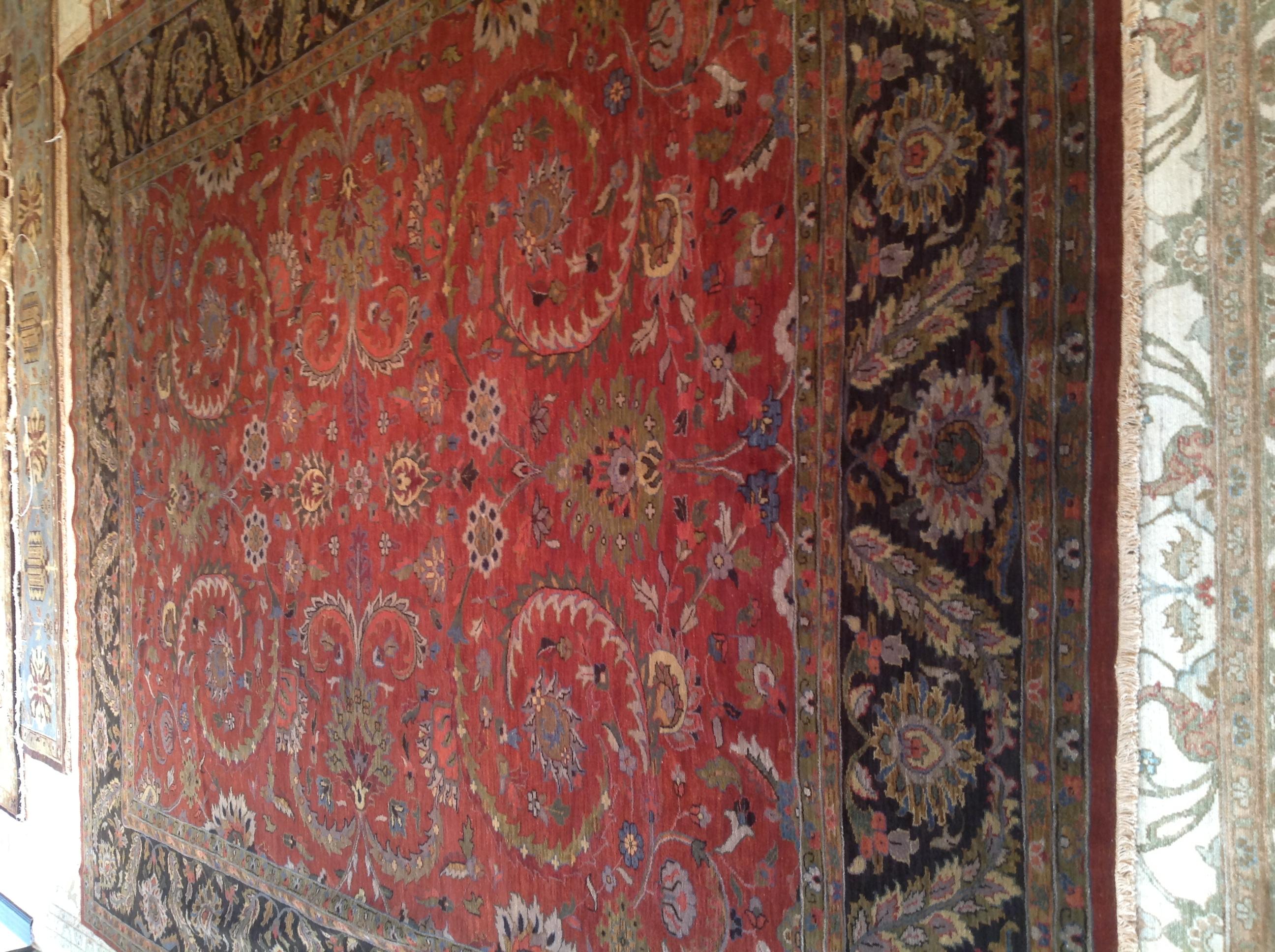 Sultanabad Design-Teppich  (Türkisch) im Angebot