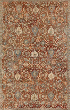 Sultanabad Rug Antique, circa 1880s
