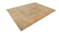 Sultanabad Rug, Soft Red, Beige and Gold, 10'2" x 8'0"