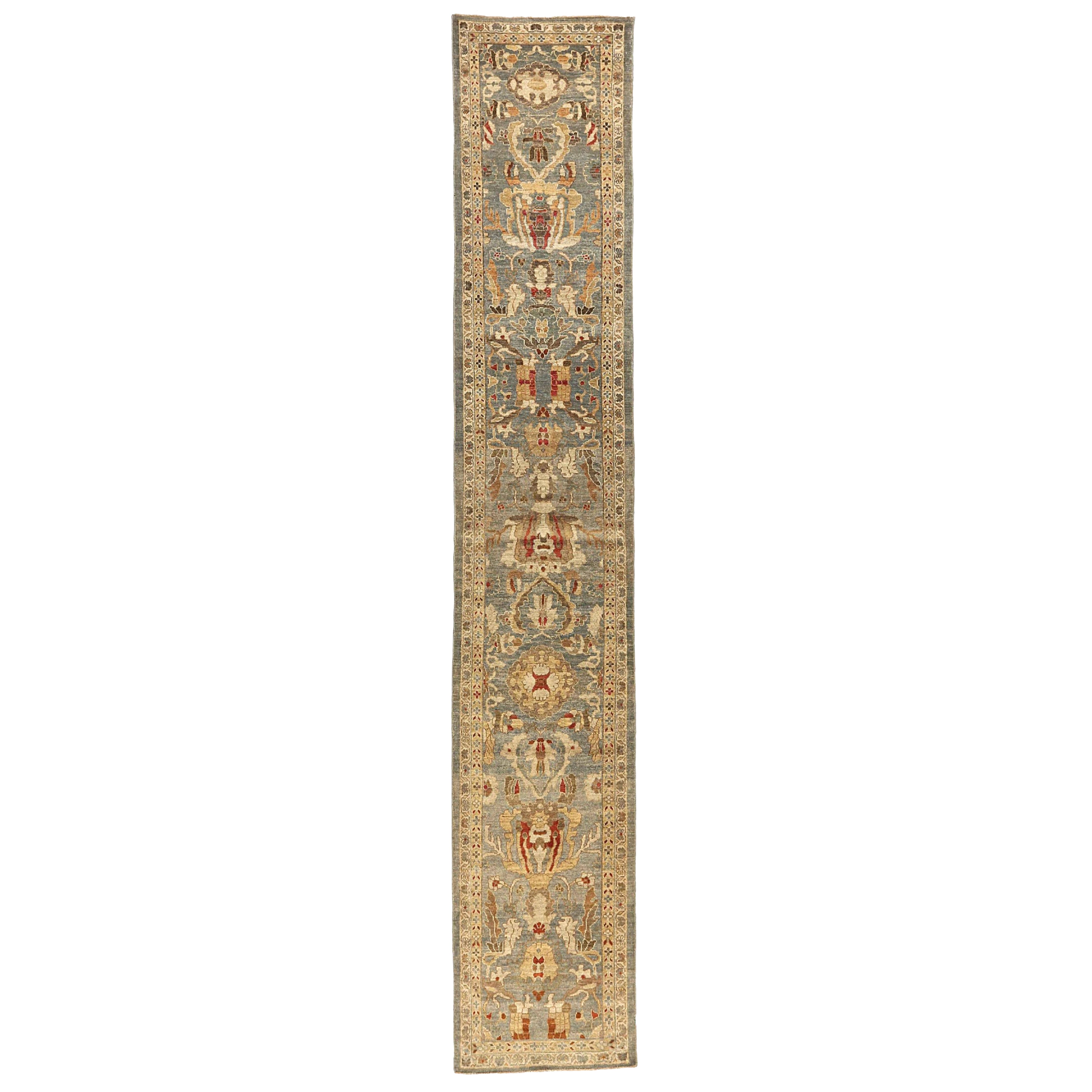 Tapis de couloir Sultanabad vers 1990 - 53743