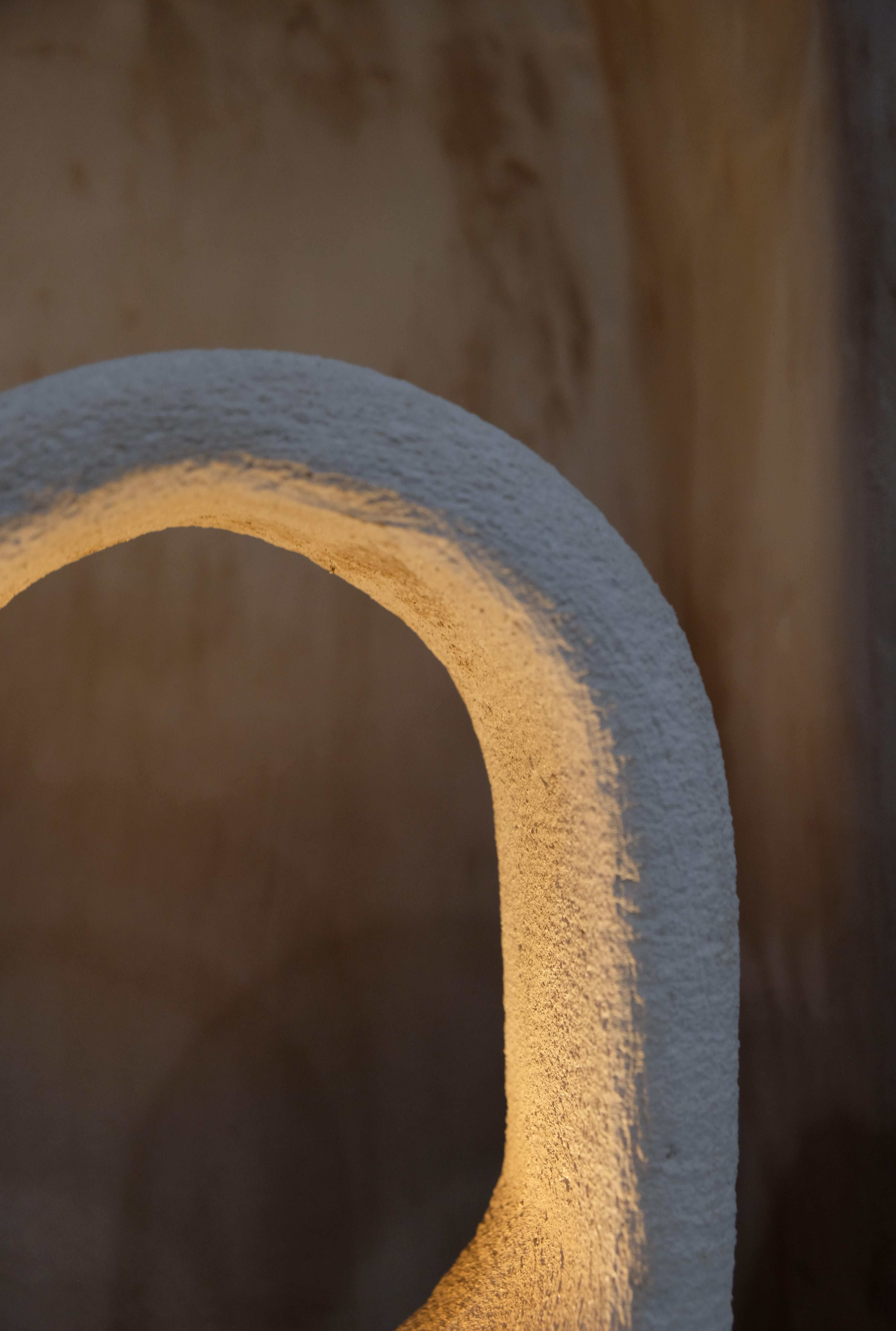 Stone Suma Light Sculpture by Frero Collective For Sale