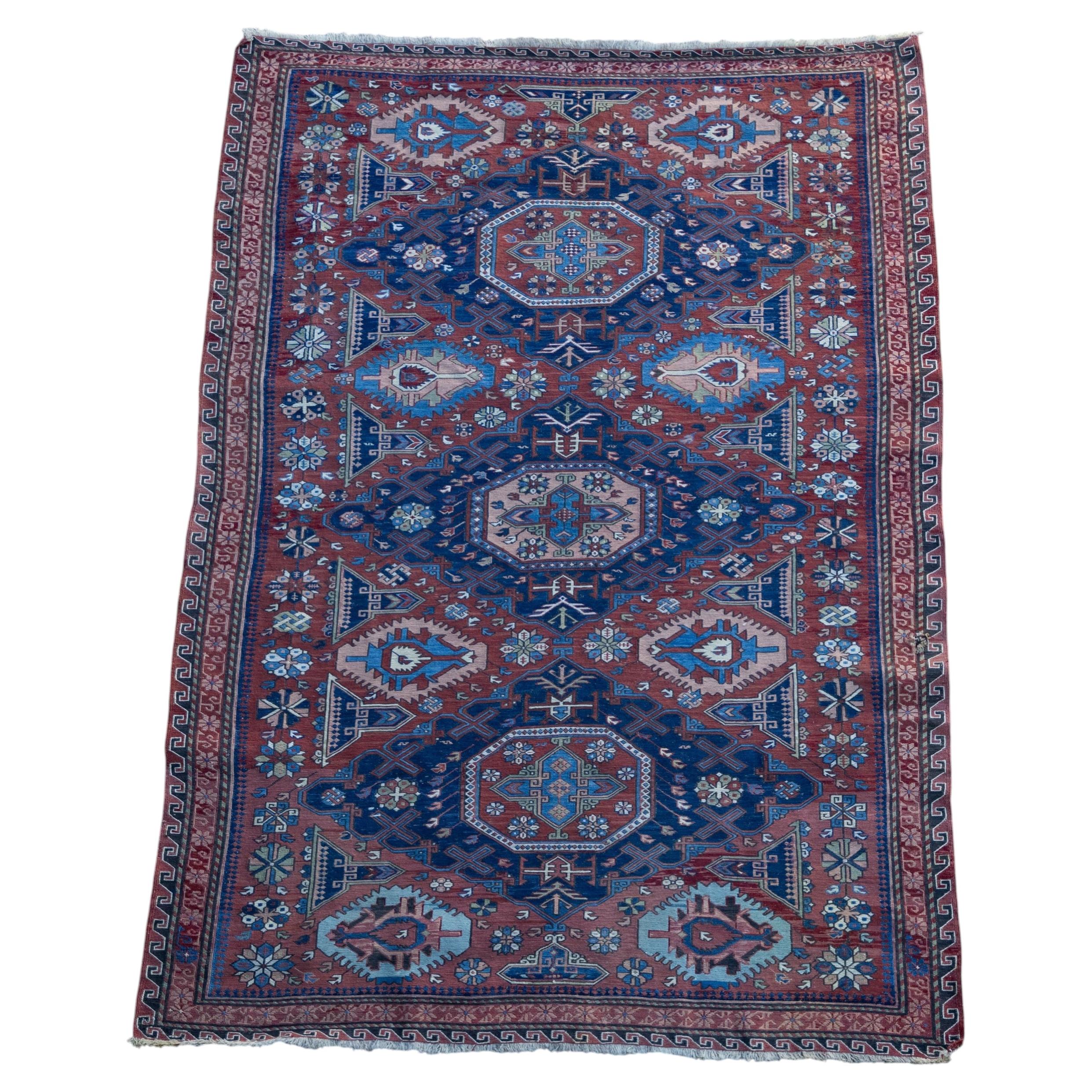 Sumac Antique Collectible Kilim For Sale