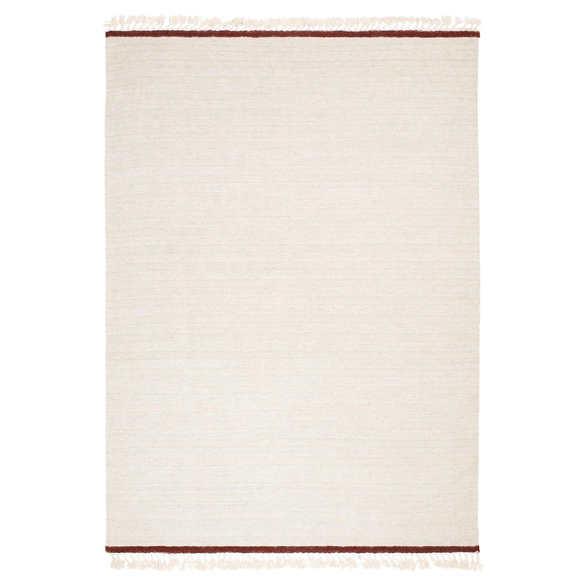 Sumac Kilim Natural Flatweave Rug by Knots Rugs For Sale