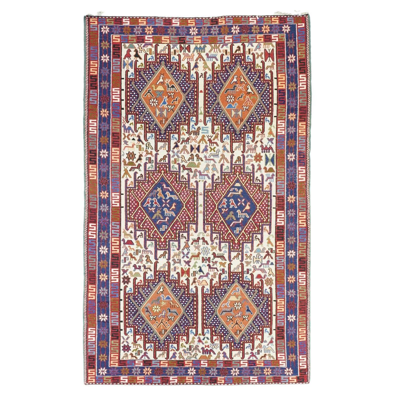 Alfombra Sumak 3'10'' x 6'7'' en venta