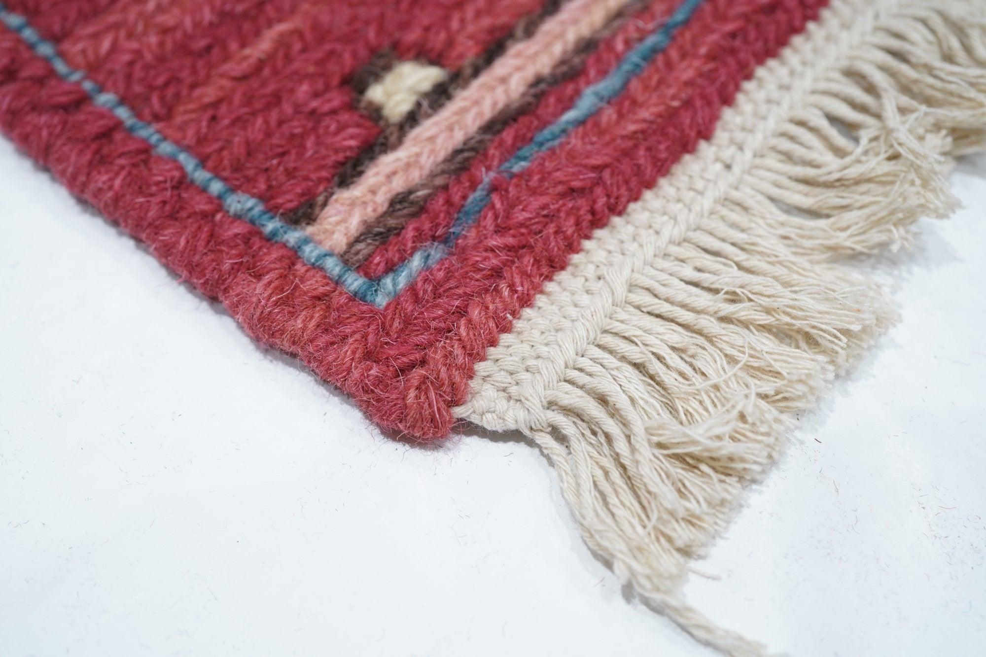 Indiano Tappeto Sumak 4'1'' x 6'1'' in vendita