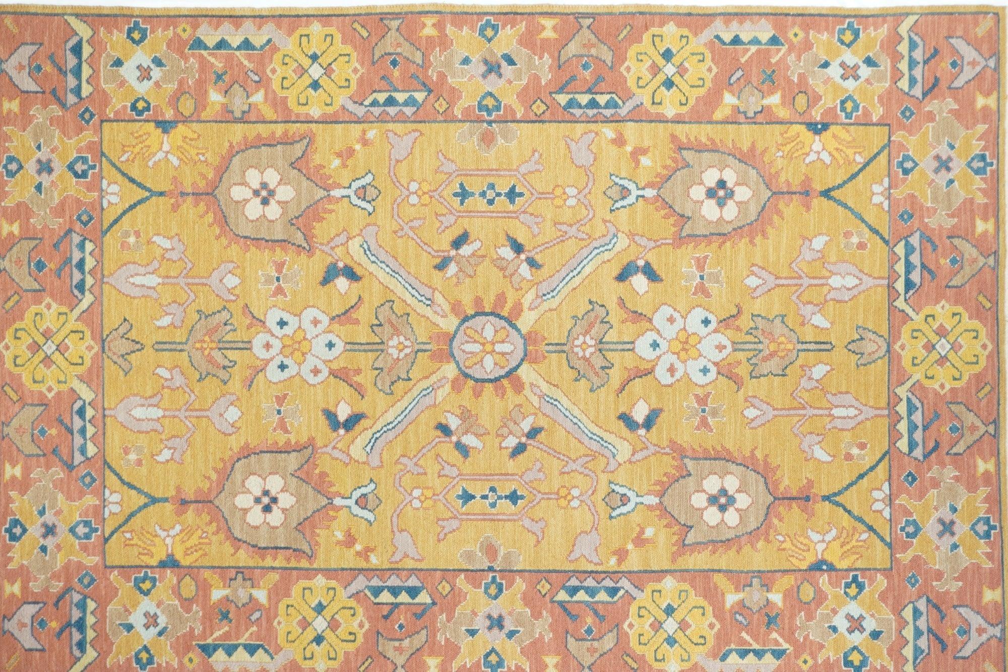 Sumak-Teppich 4'1'' x 6'1'' (Indisch) im Angebot