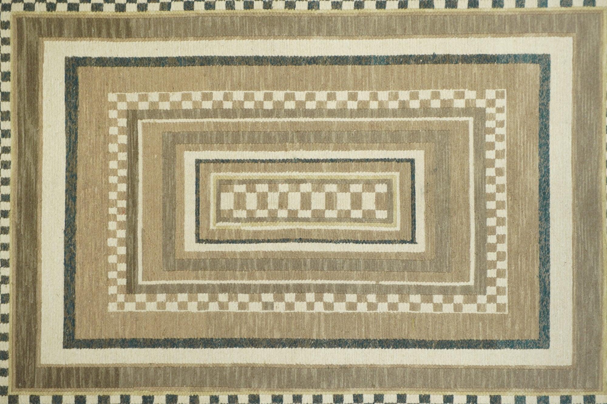 Sumak-Teppich 4'1'' x 6'1'' (Indisch) im Angebot