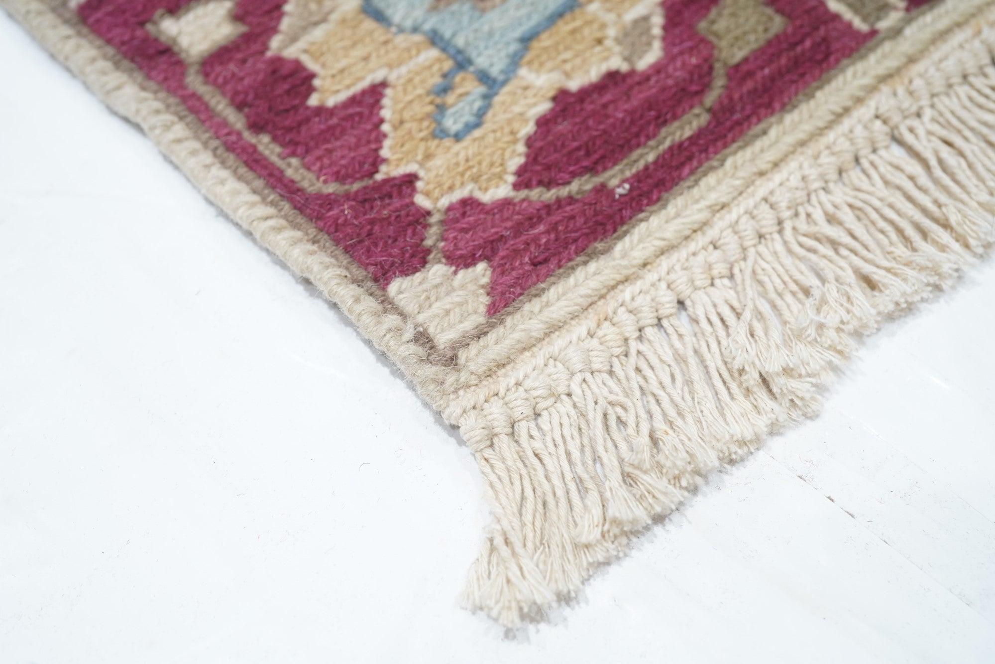 Indiano Tappeto Sumak 4'1'' x 6'1'' in vendita
