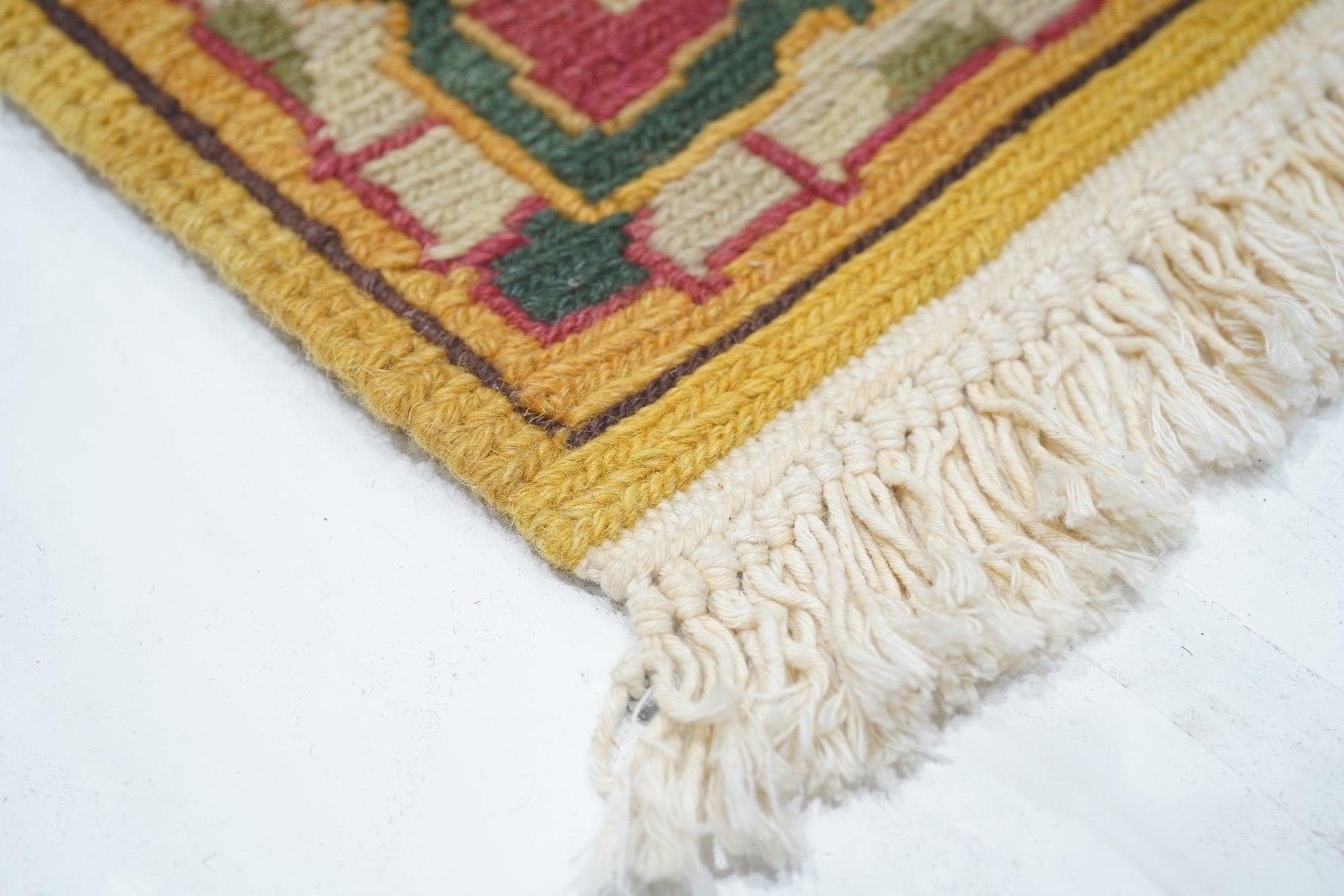 Indiano Tappeto Sumak 4'1'' x 6'1'' in vendita