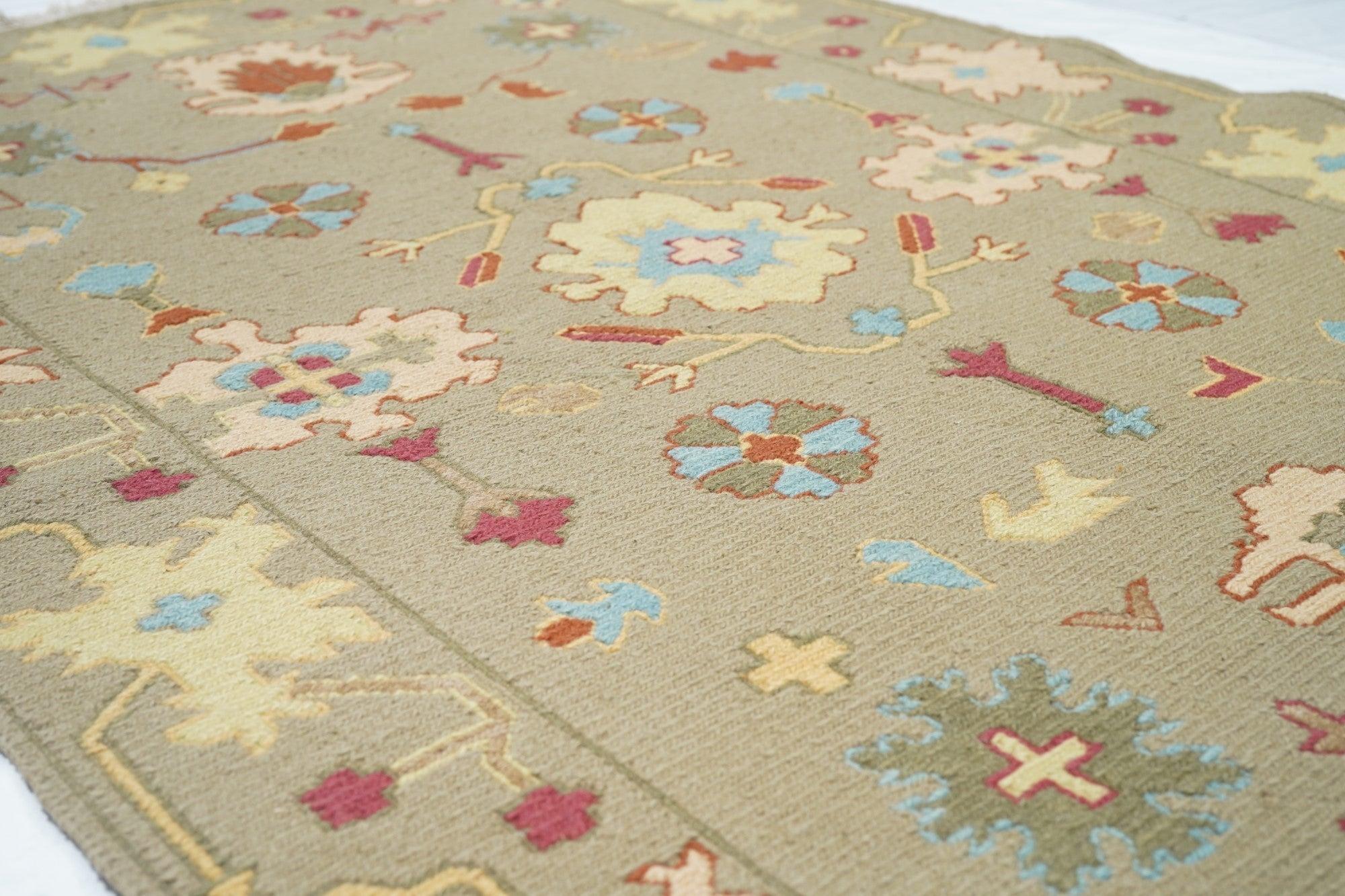 Lana Tappeto Sumak 4'1'' x 6'1'' in vendita