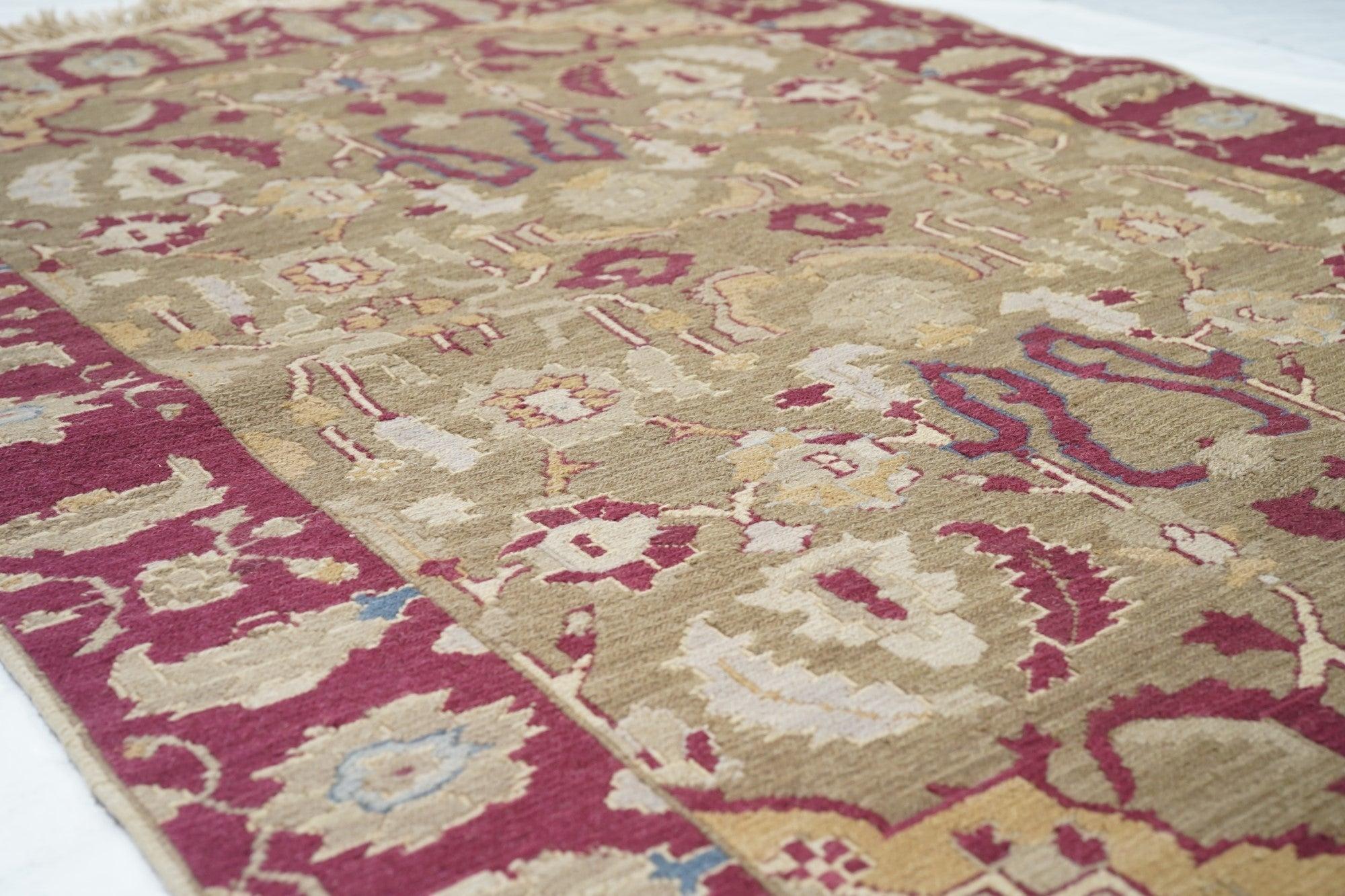 Tappeto Sumak 4'1'' x 6'1'' in vendita 1