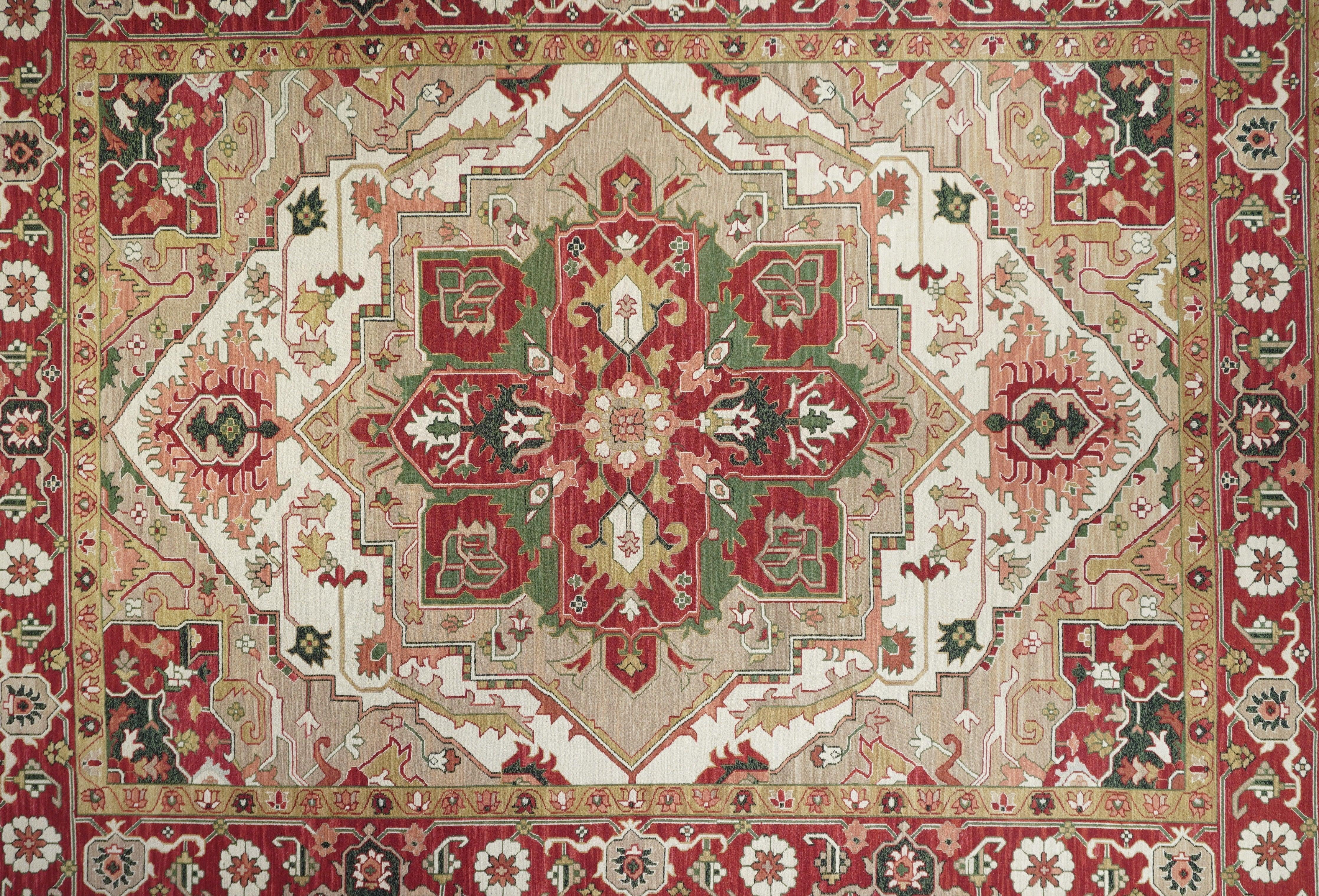 Sumak-Teppich 9'0'' x 12'0'' (Türkisch) im Angebot