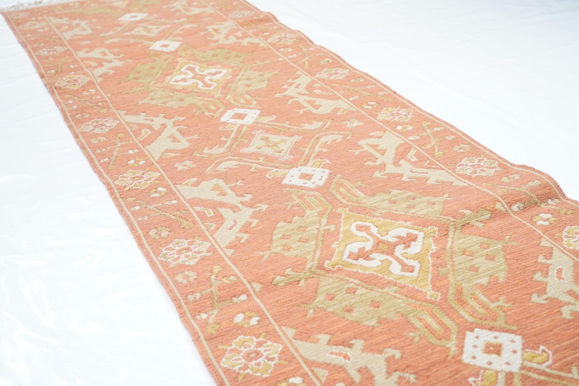 Wool Sumak Runner 2'6'' x 8'0