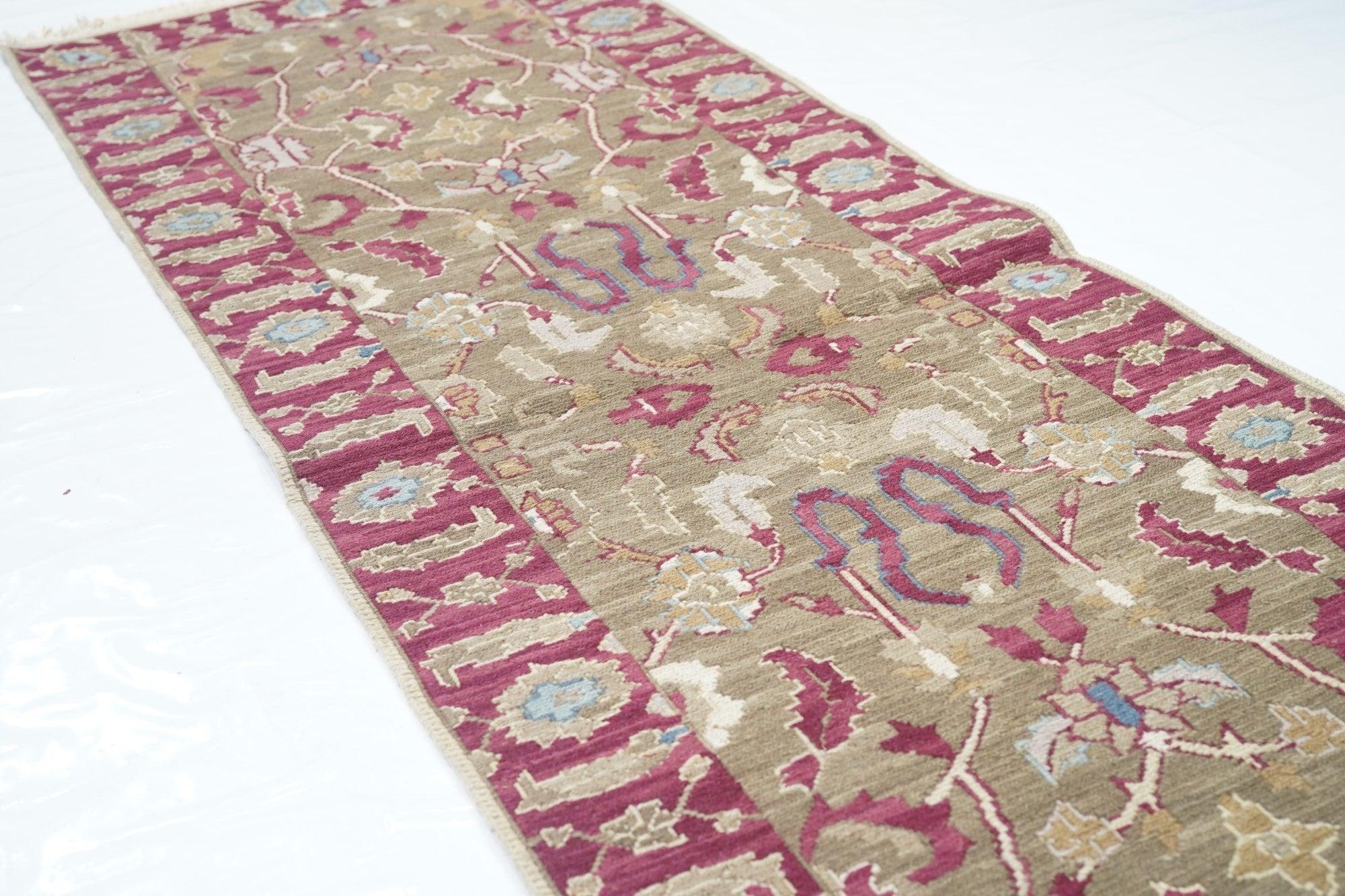 Wool Sumak Runner 2'6'' x 8'0