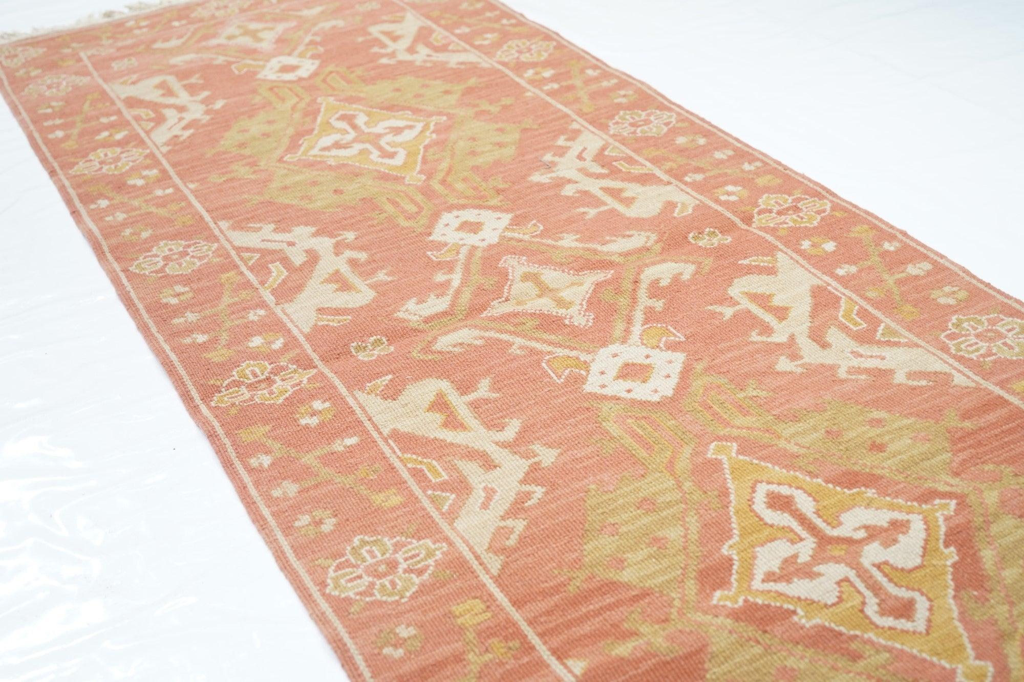 Wool Sumak Runner 2'6'' x 8'0