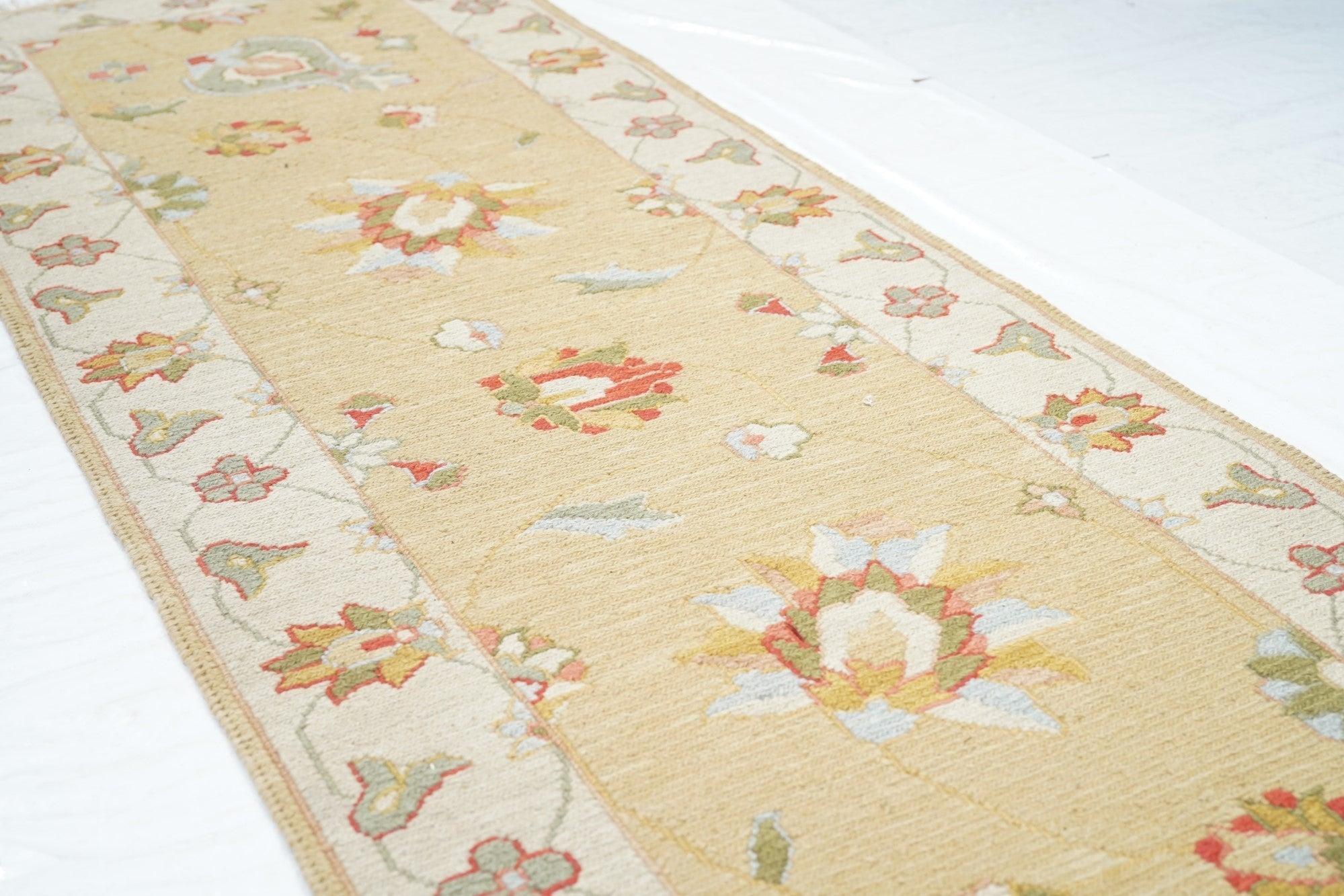 Wool Sumak Runner 2'6'' x 8'0