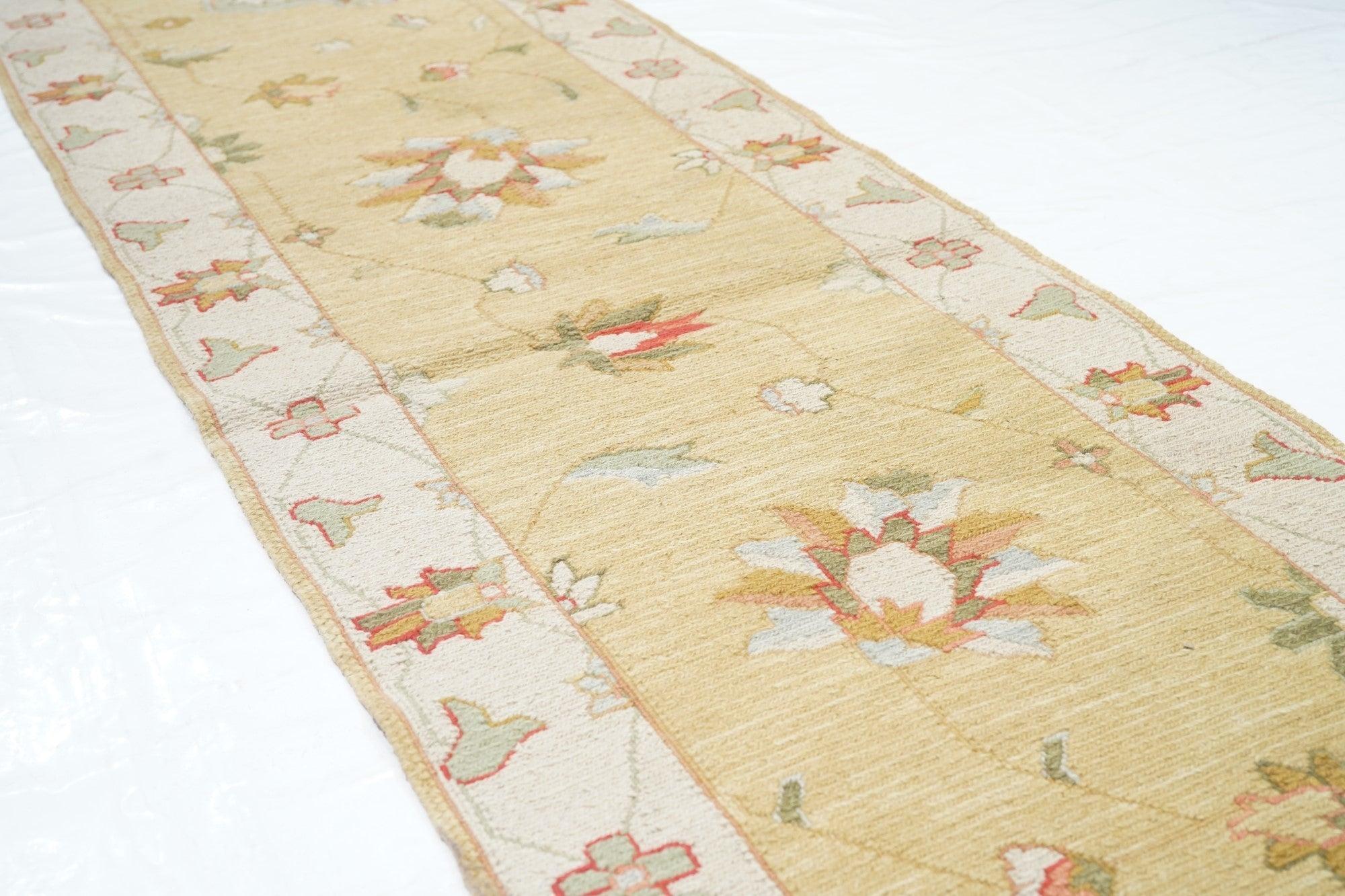 Sumak-Läufer 2'7'' x 10'1'' (Wolle) im Angebot