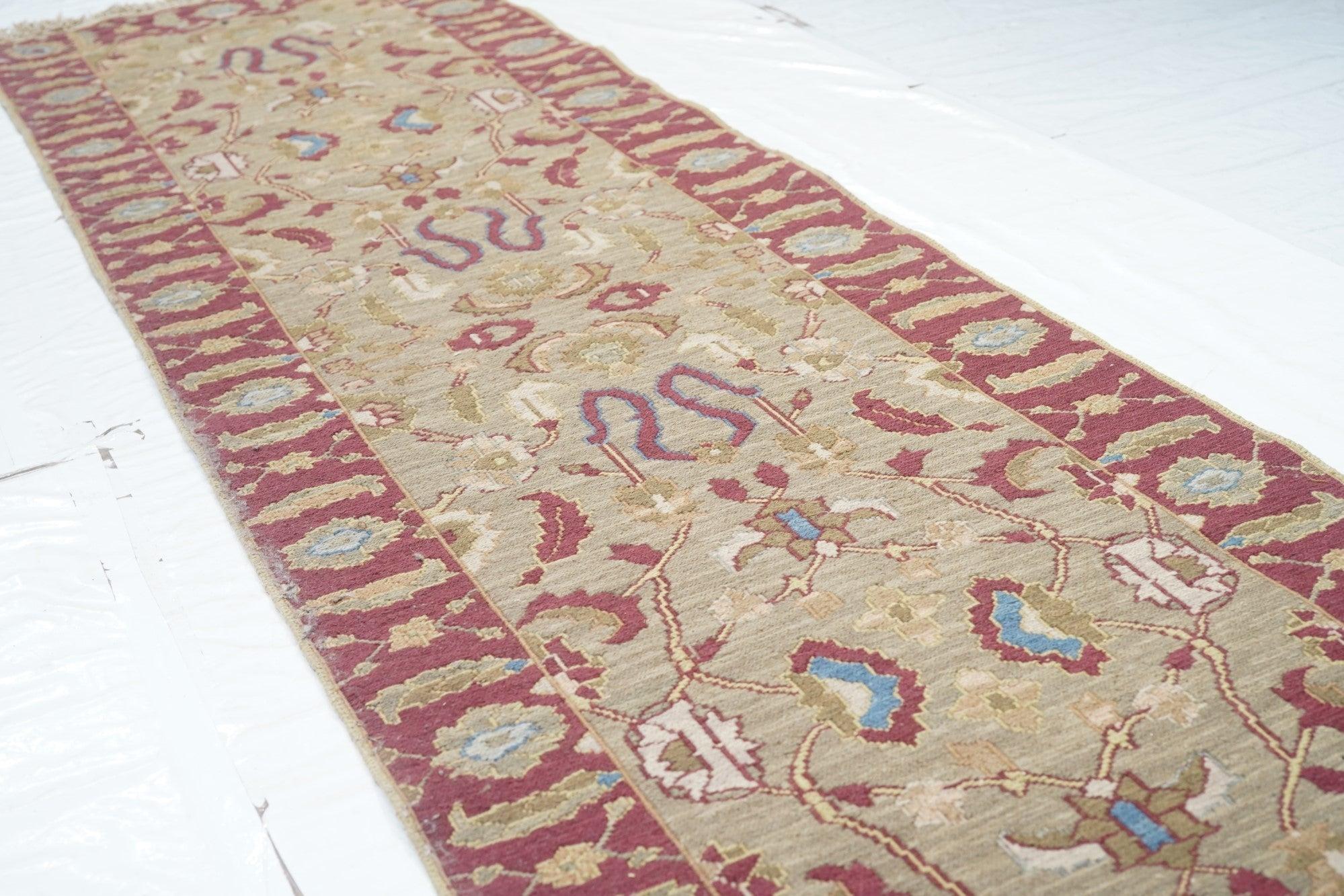 Sumak-Läufer 2'7'' x 10'2'' (Wolle) im Angebot