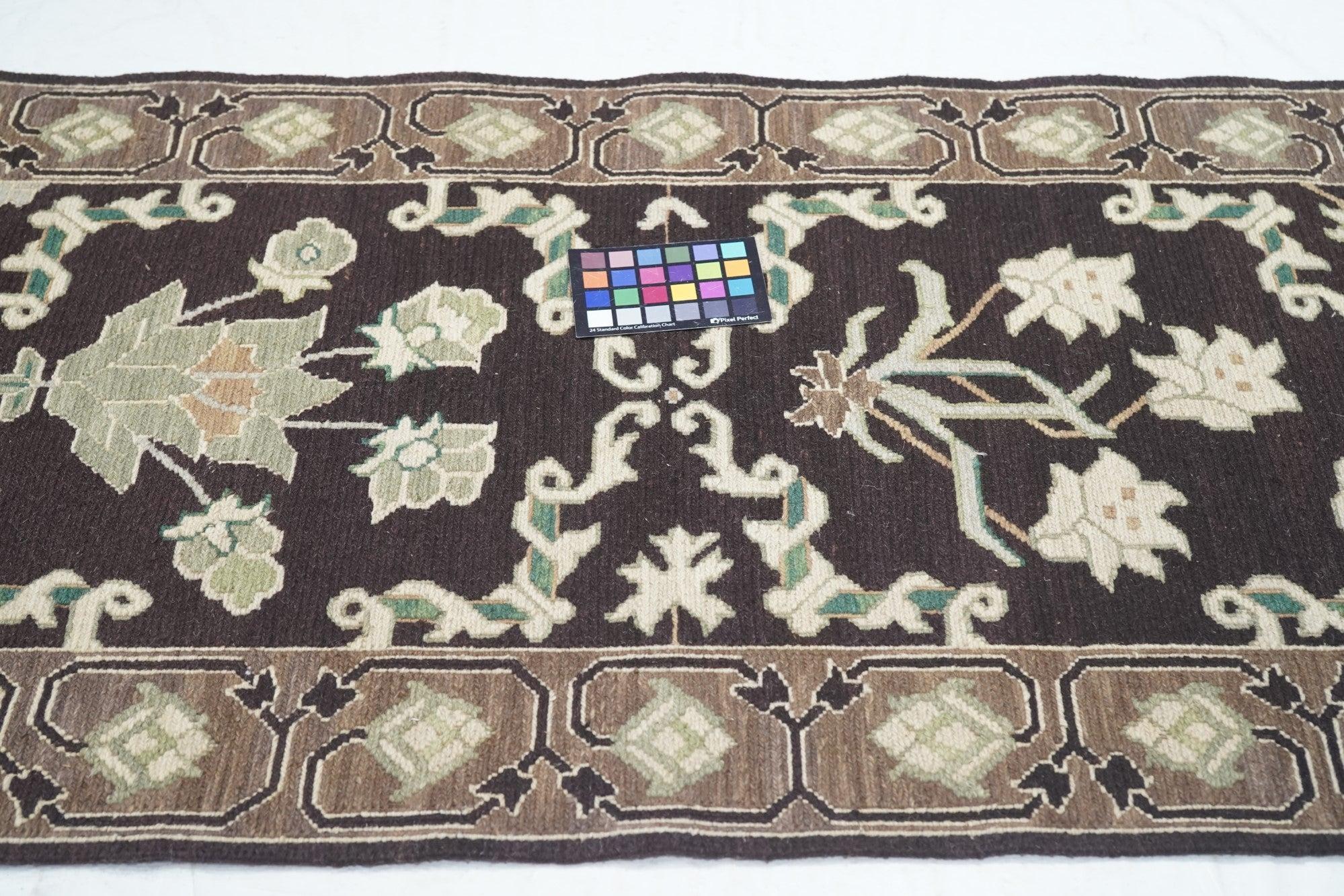 Wool Sumak Runner 2'7'' x 8'0