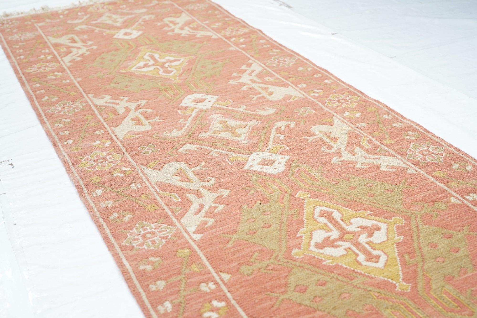 Wool Sumak Runner 2'7'' x 8'0
