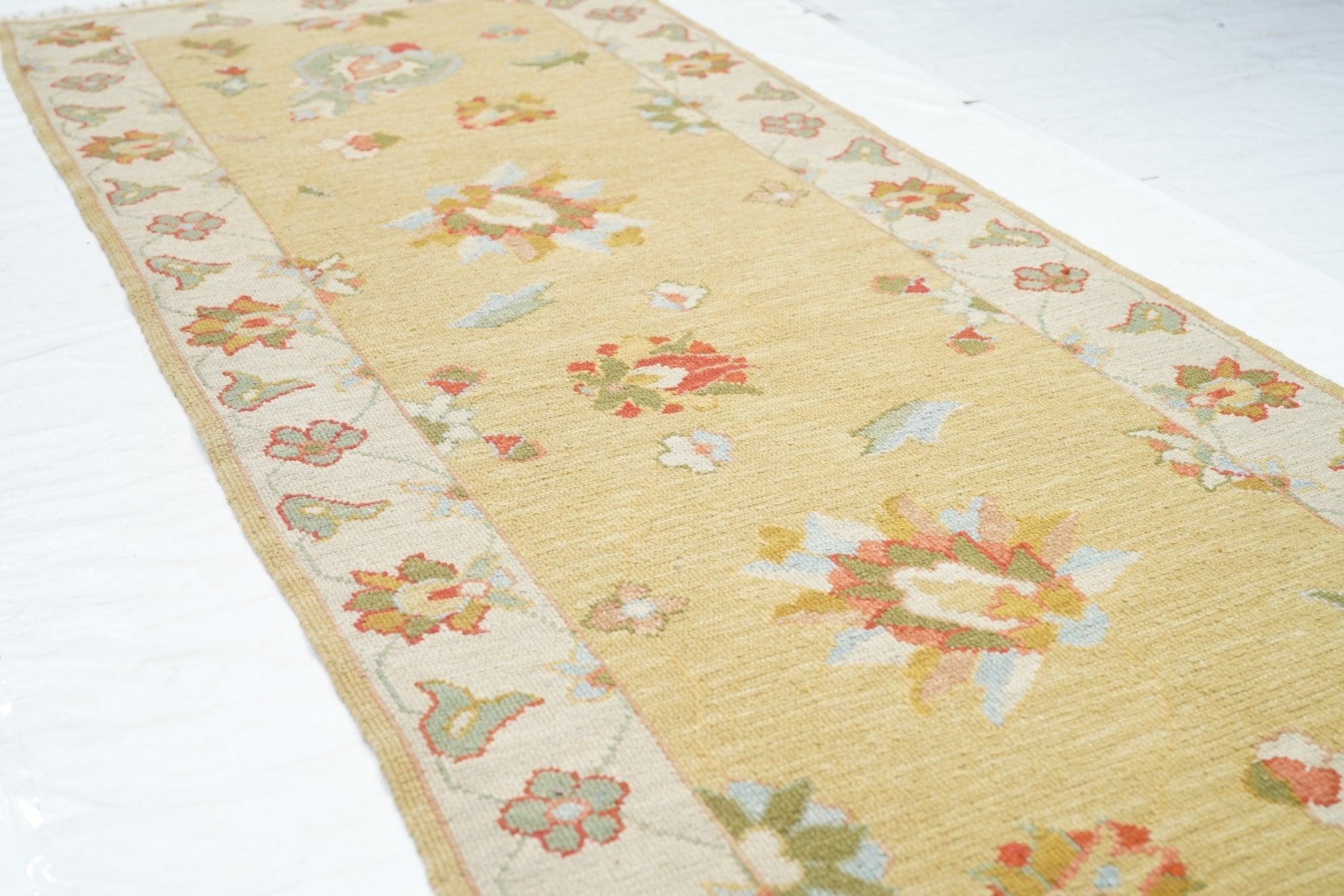 Wool Sumak Runner 2'9'' x 8'0