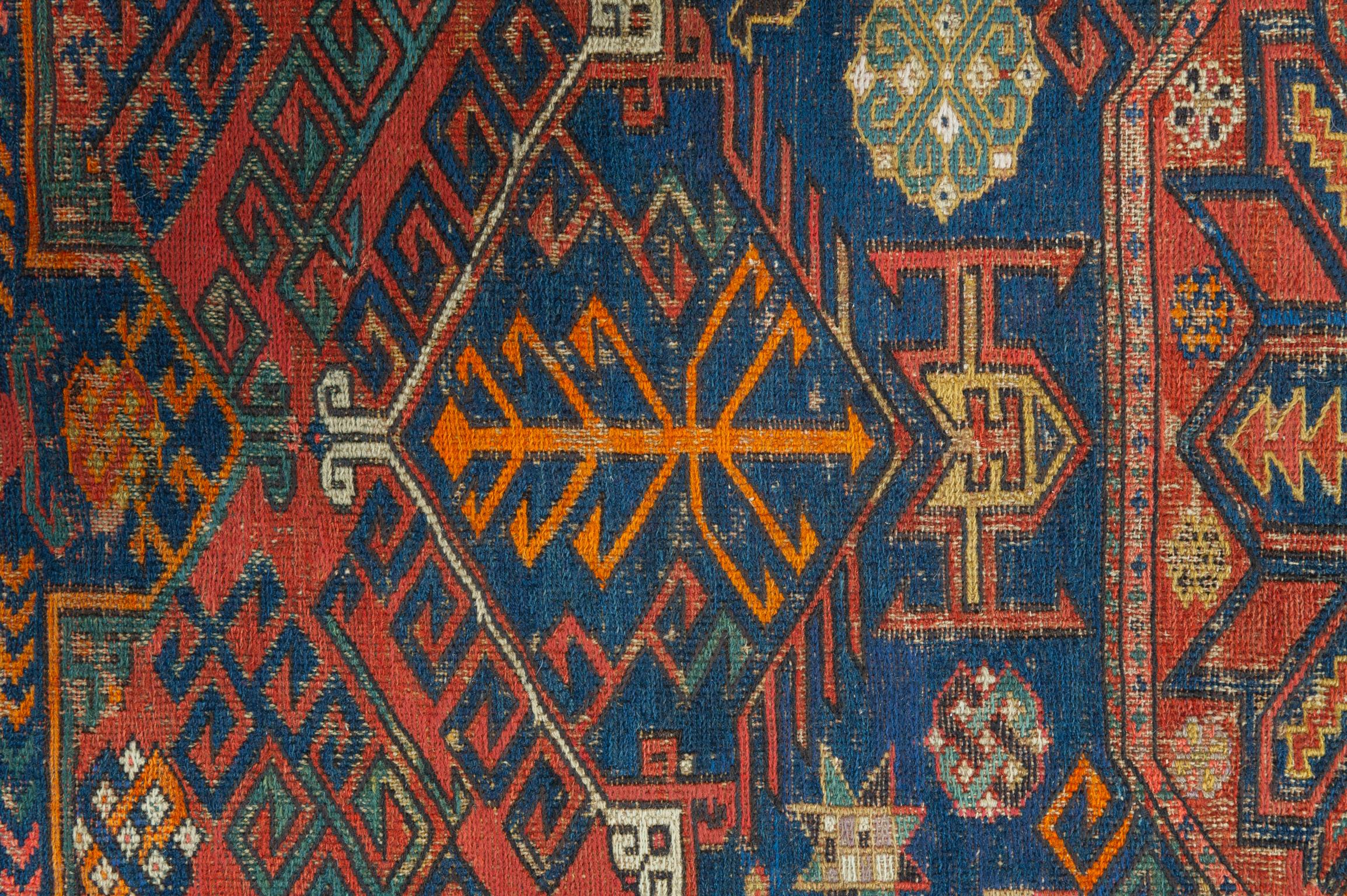 Antiker Sumachischer Teppich aus Privatsammlung im Angebot 2