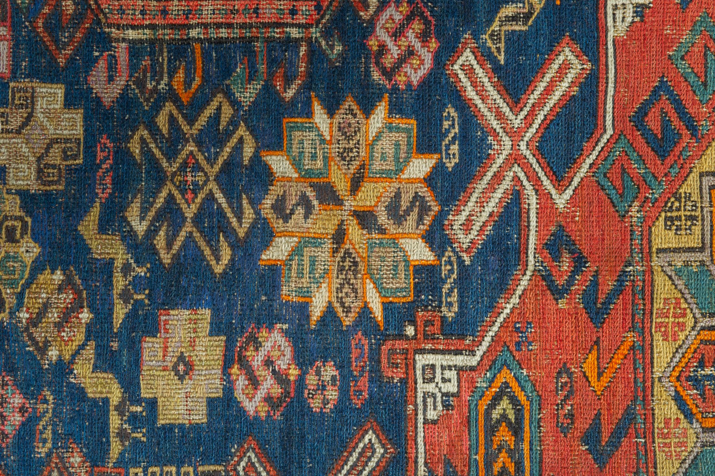 Antiker Sumachischer Teppich aus Privatsammlung im Angebot 3