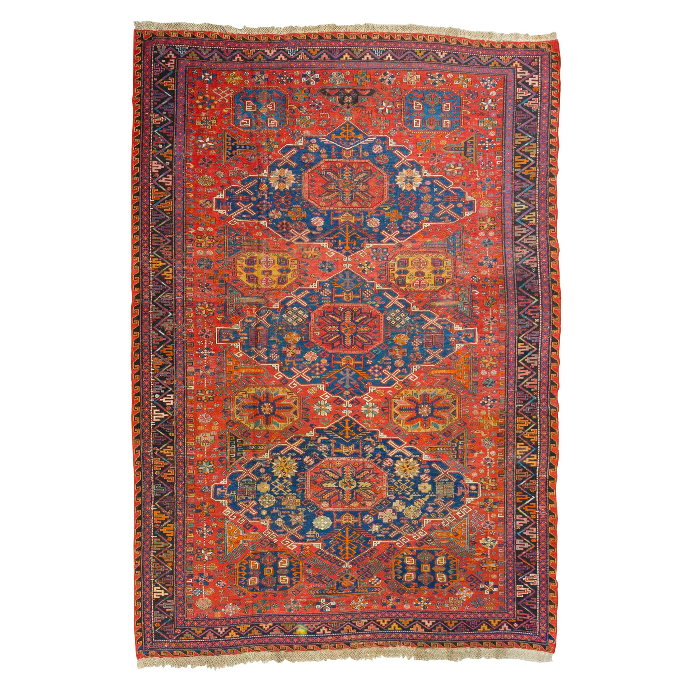 Sumakh Antique Carpet from Private Collection For Sale