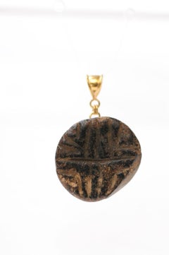 Sumarian Steotite Stamp Pendant