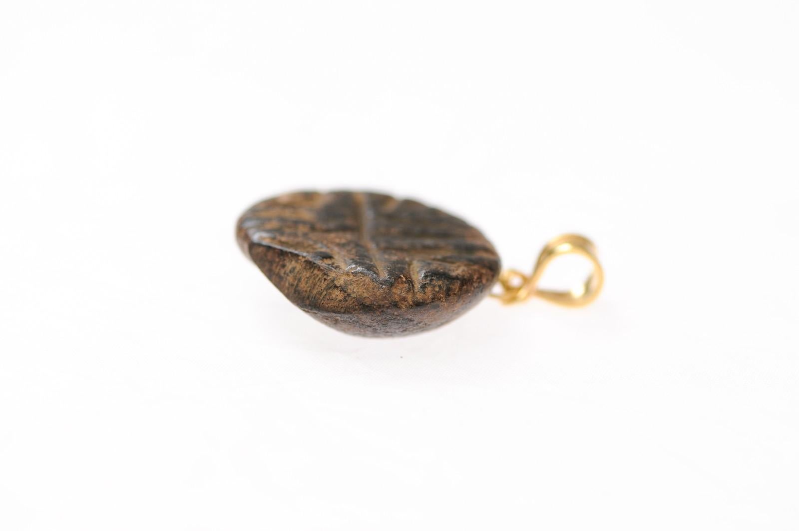 Sumarian Steotite Stamp Pendant For Sale 4