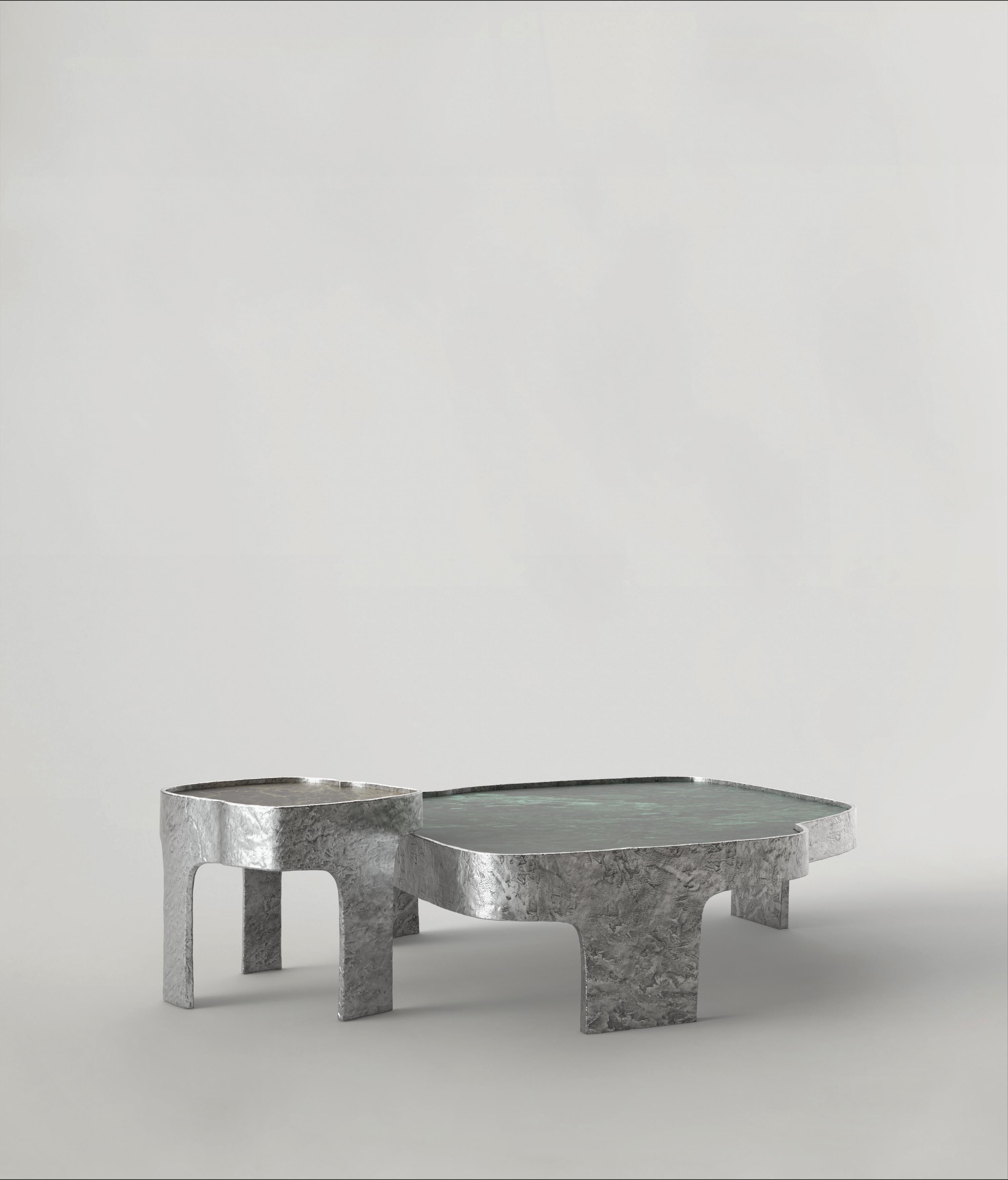 Aluminum Sumatra V2 Low Table by Edizione Limitata