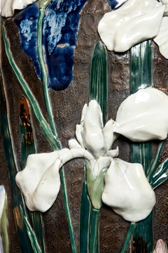 Sumida Gawa Pottery Vase, Japan, early 20th century.