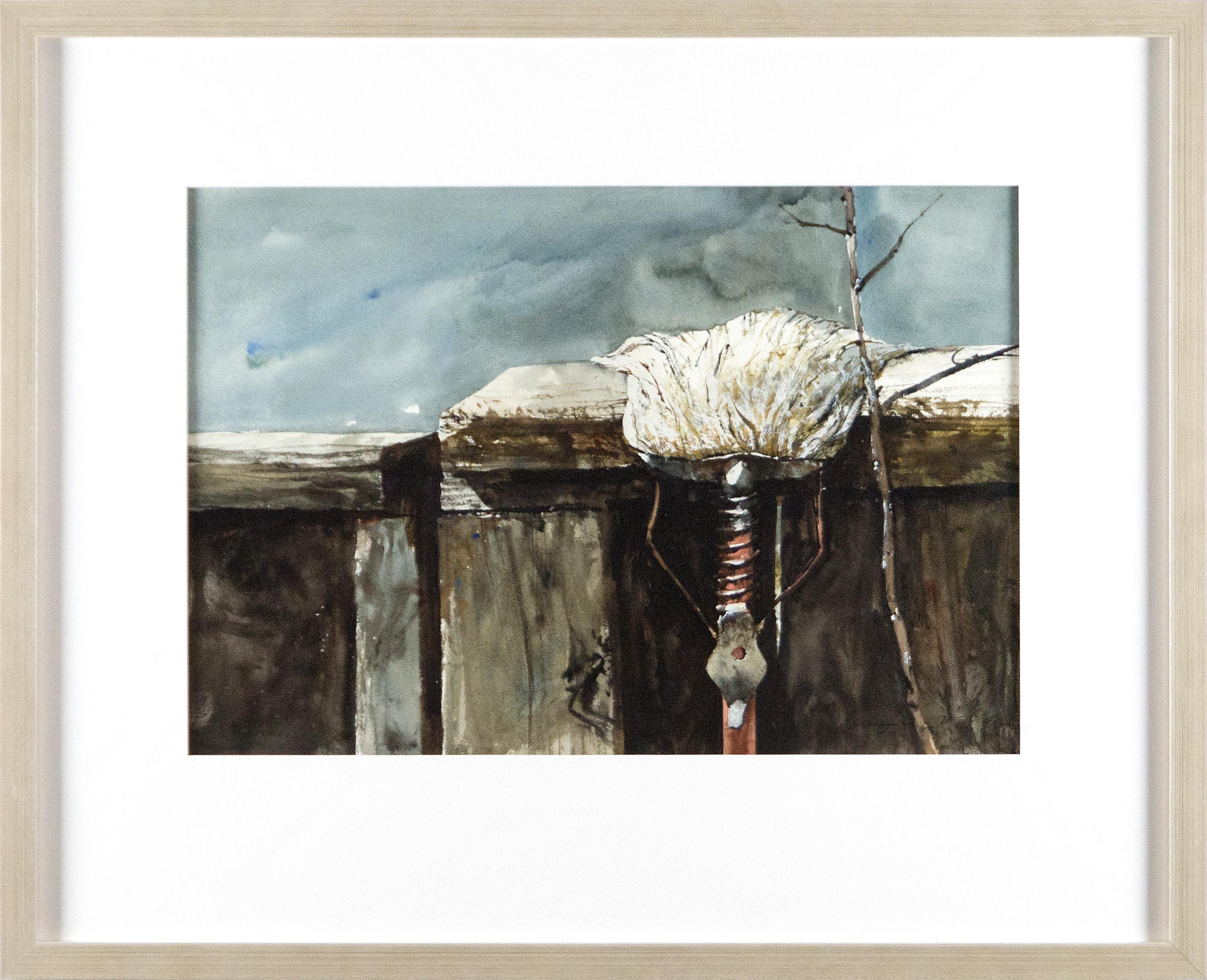 Out to Dry (or Paulette's Mop) - Painting by SUMIDA, GREGORY