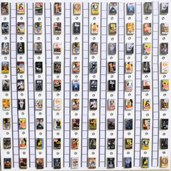 Arte contemporanea indiana di Sumit Mehndiratta - Hollywood su una scatola di fiammiferi