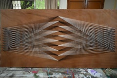 Arte contemporáneo indio de Sumit Mehndiratta - Serie Nailed it nº 172