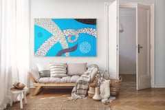 Indian Contemporary Art by Sumit Mehndiratta - Composition No.223