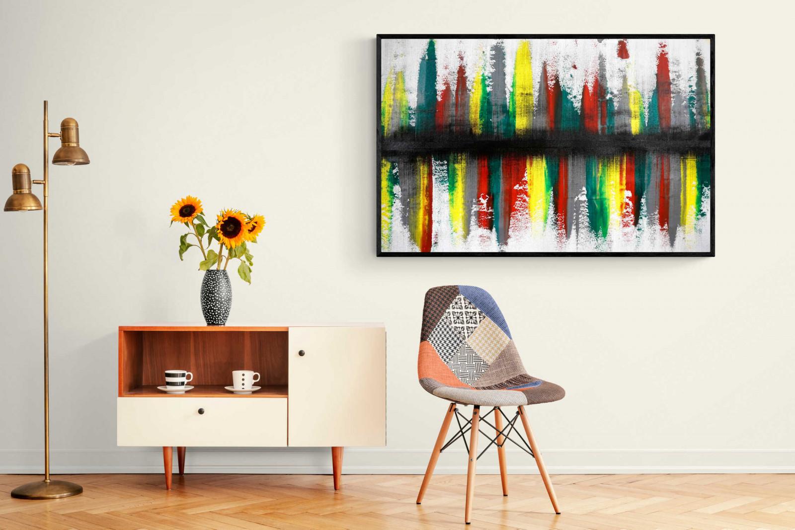 Arte contemporanea indiana di Sumit Mehndiratta - Composizione n. 227 in vendita 1