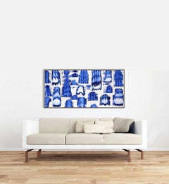 Arte contemporanea indiana di Sumit Mehndiratta - Composizione n. 176