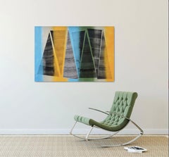 Indian Contemporary Art by Sumit Mehndiratta - Composition No.191