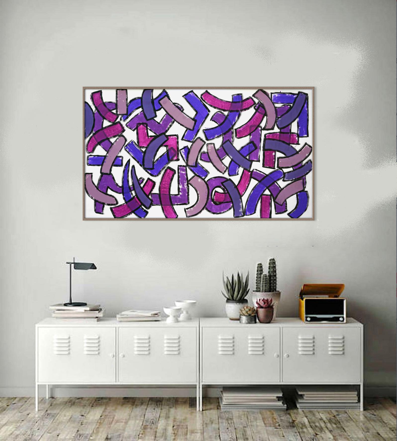 Arte contemporanea indiana di Sumit Mehndiratta - Composizione n. 192 in vendita 1