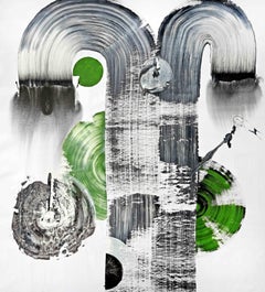 Indian Contemporary Art by Sumit Mehndiratta - Appointed Green