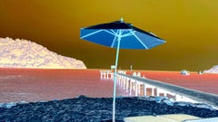 Indian Contemporary Art by Sumit Mehndiratta - Beach Umbrella 