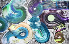 Indian Contemporary Art by Sumit Mehndiratta - Color Skating
