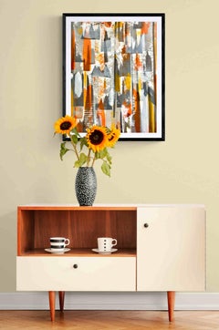 Indian Contemporary Art by Sumit Mehndiratta - Composition No.249