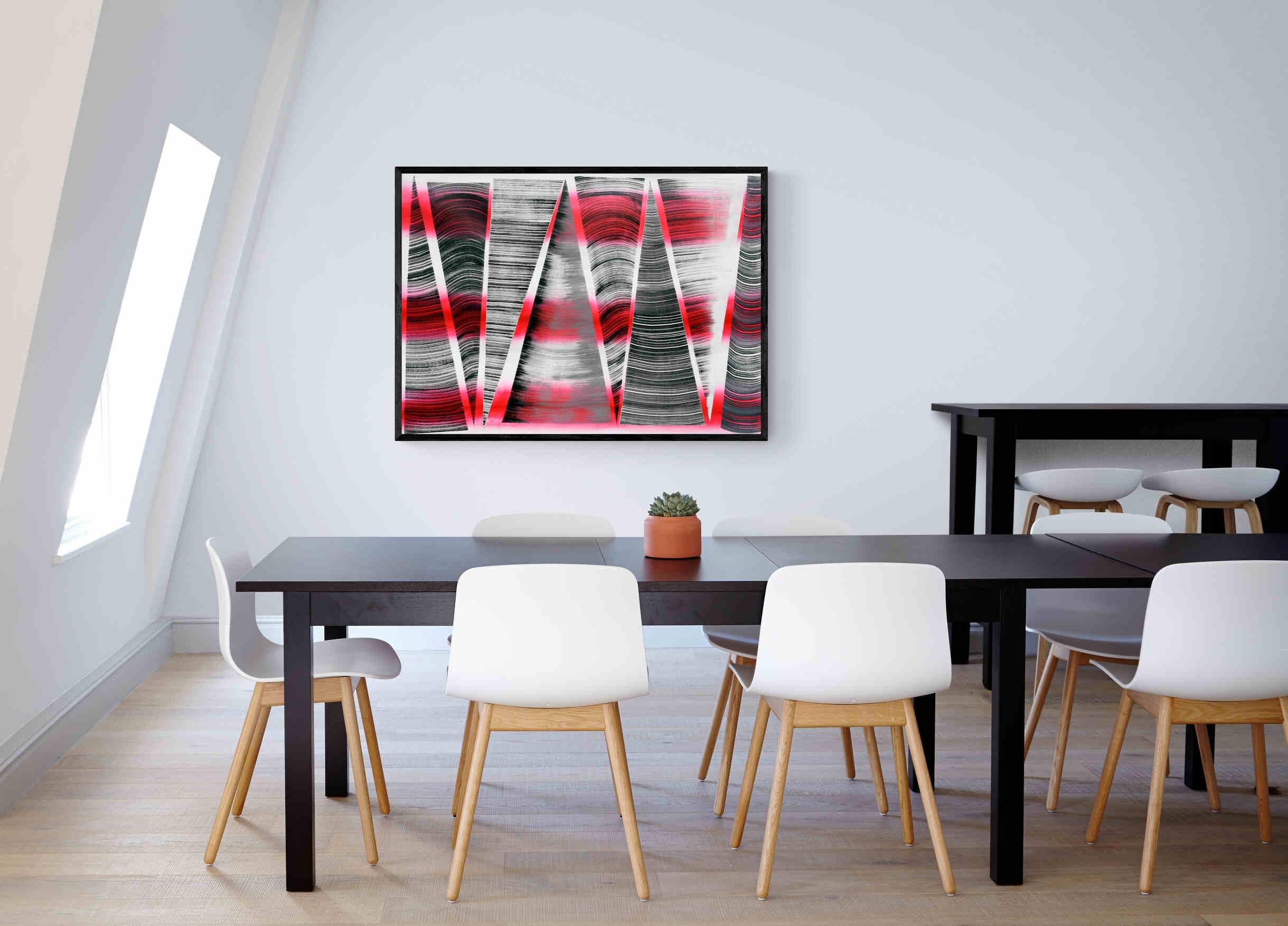 Arte contemporanea indiana di Sumit Mehndiratta - Composizione n. 235 in vendita 3