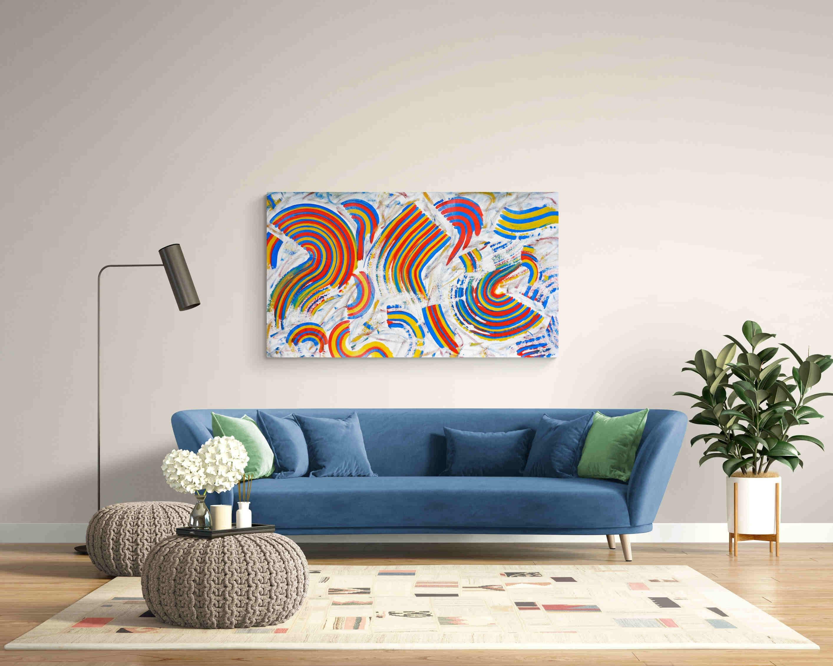 Arte contemporanea indiana di Sumit Mehndiratta - Composizione n. 239 in vendita 1
