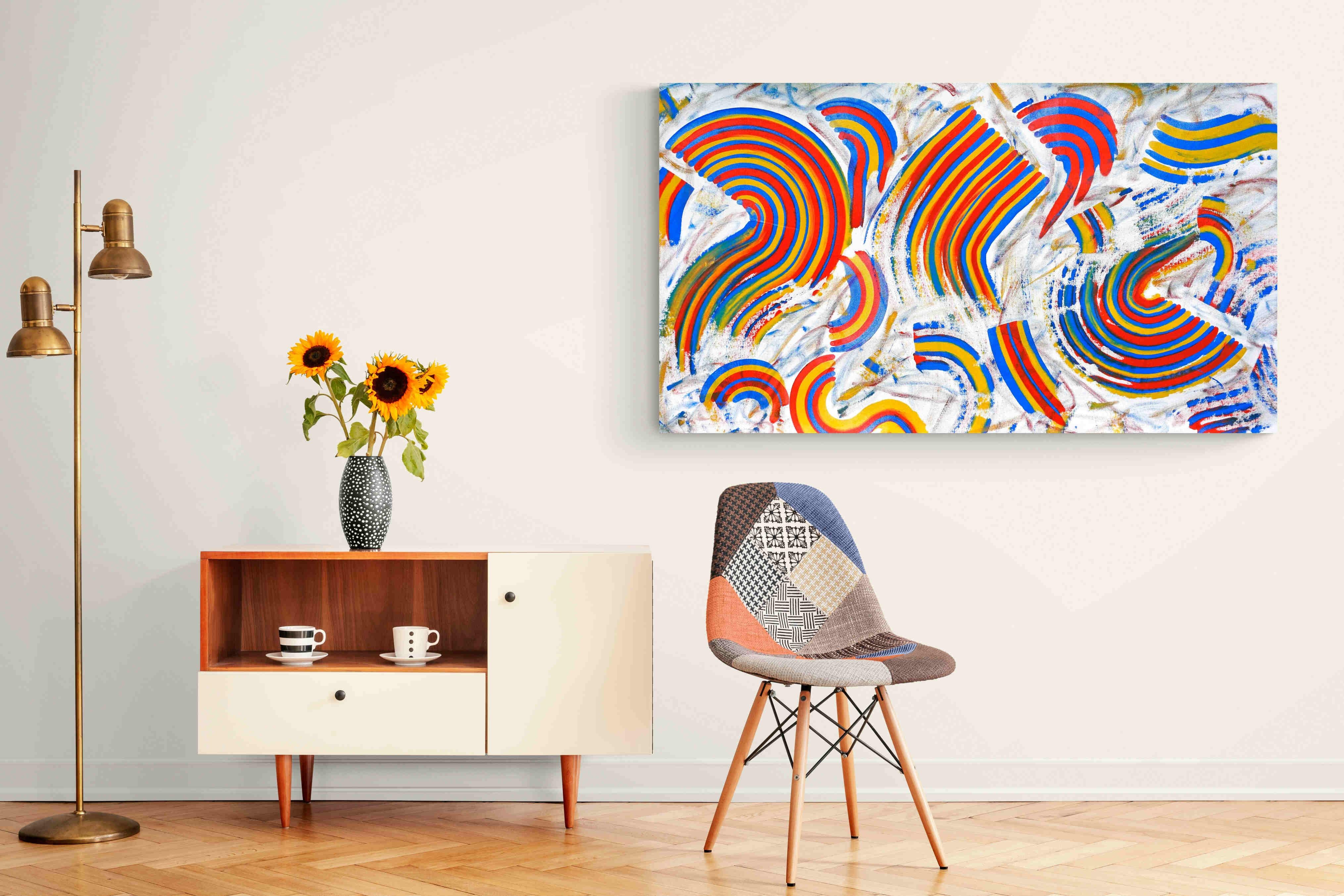 Arte contemporanea indiana di Sumit Mehndiratta - Composizione n. 239 in vendita 2