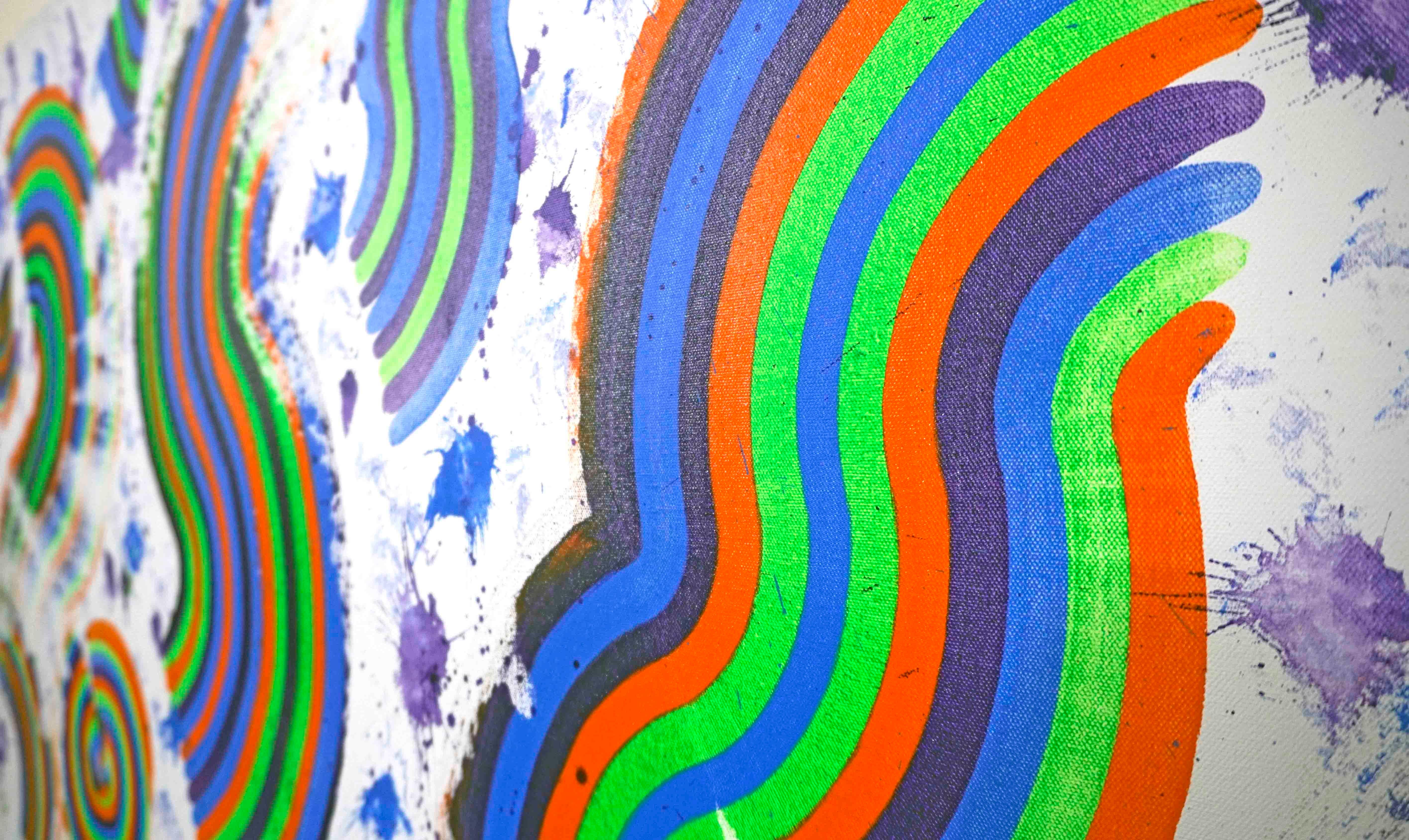 Arte contemporanea indiana di Sumit Mehndiratta - Composizione n. 240 in vendita 9